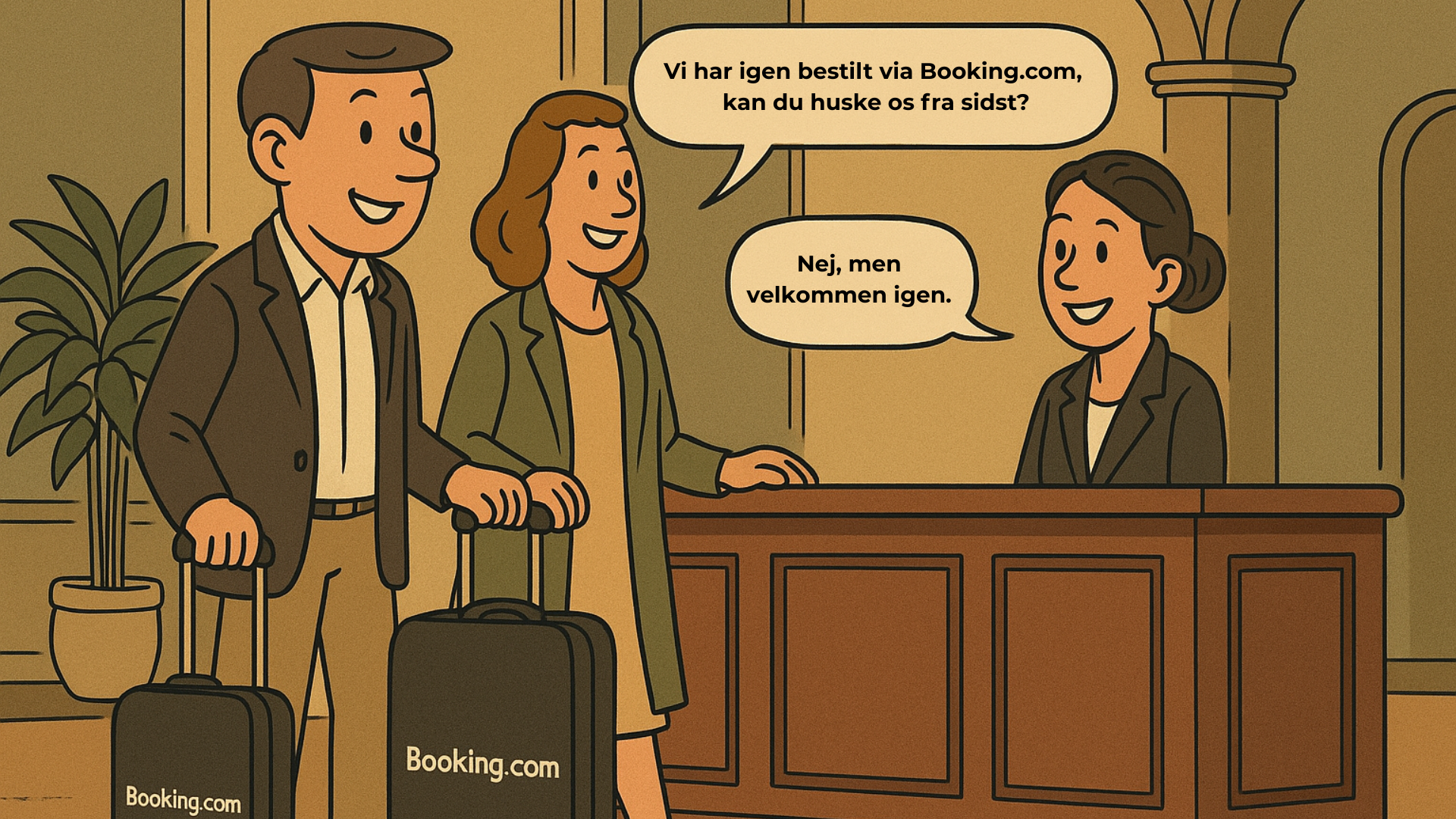 Hotelgæster der kommer tilbage