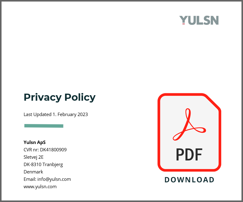Download Privacy Policy as PDF